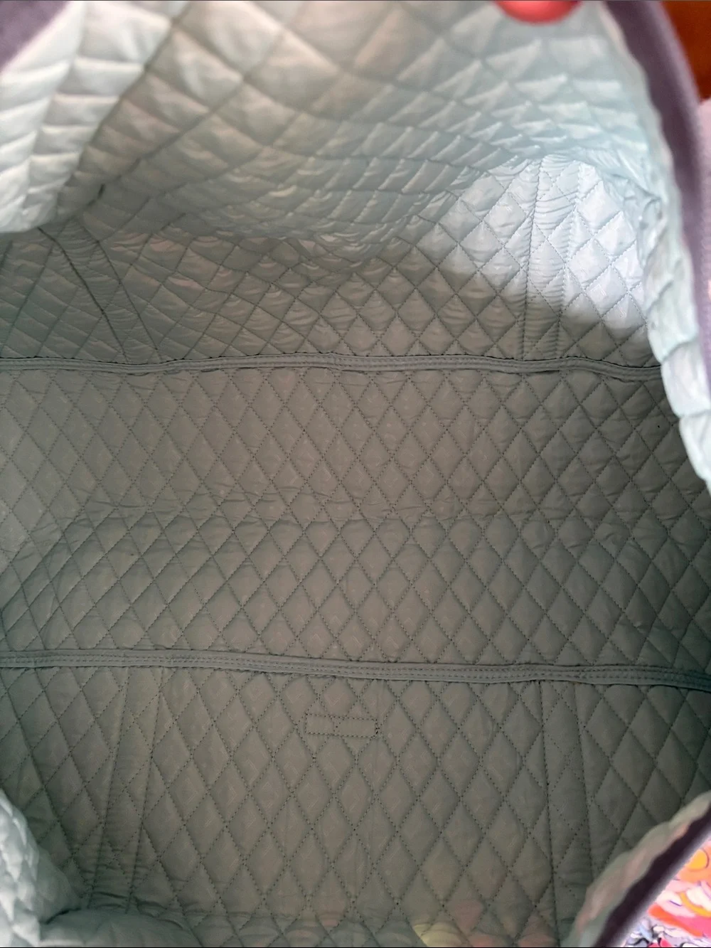 Vera Bradley Blue Floral Quilted Bag